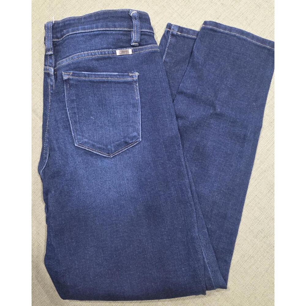 KanCan Women's Dark Blue Distressed Jeans Sz 13/30